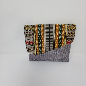 Colorful Patterned Clutch